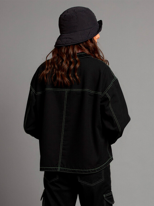 SOBRECAMISA LARAK RUSTY Negro