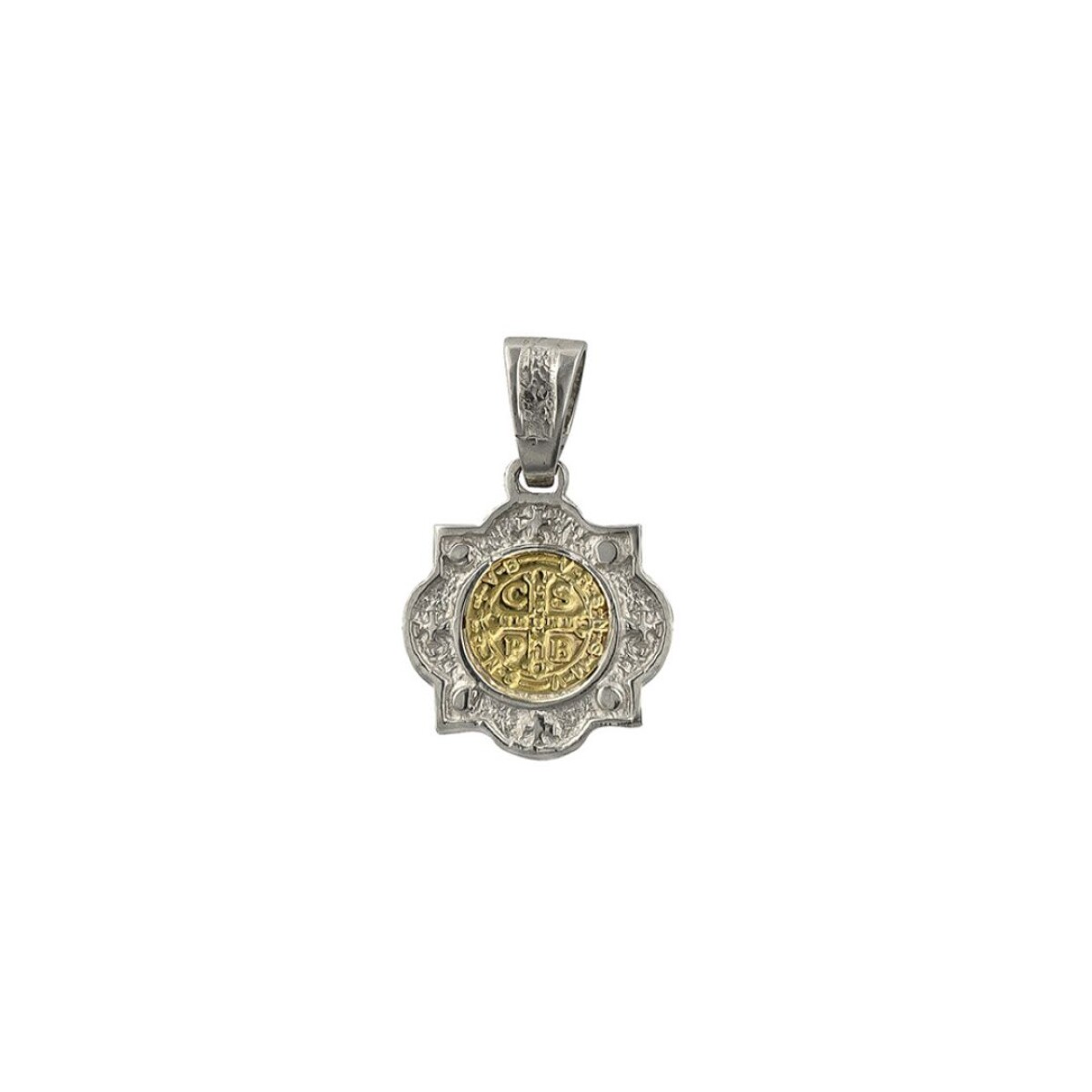 Medalla San Benito - Plata y Oro 