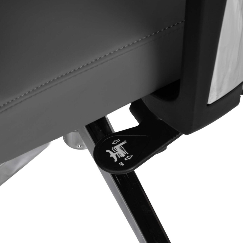 SILLA DE OFICINA MALLA GRIS PERSEO