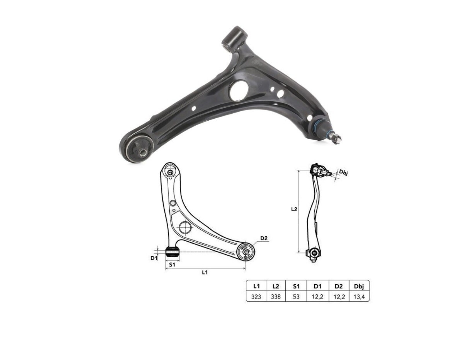 Parilla De Suspension Del Faw GWM Haval Toyota Yaris 99-25 Der 