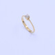 Anillo solitario oro 18k amarillo y brillante engarce 4 puntas. Anillo solitario oro 18k amarillo y brillante engarce 4 puntas.
