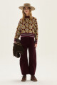 Sweater Poppy Bordo