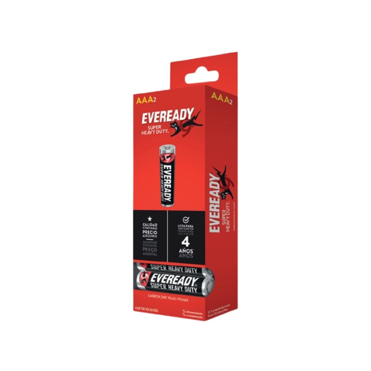 PILA EVEREADY COMÚN GRANDE X 1 UNIDAD 