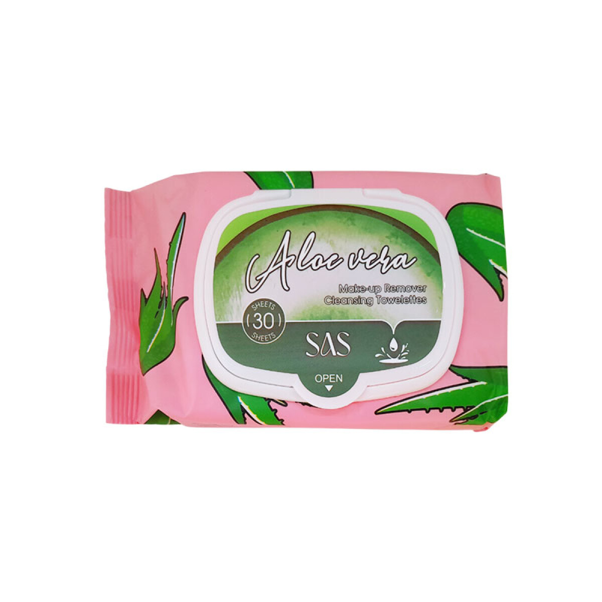 Toallitas desmaquillantes x30pcs fragancia de aloe vera - Toallitas Desmaquillantes X30pcs Fragancia De Aloe Vera 