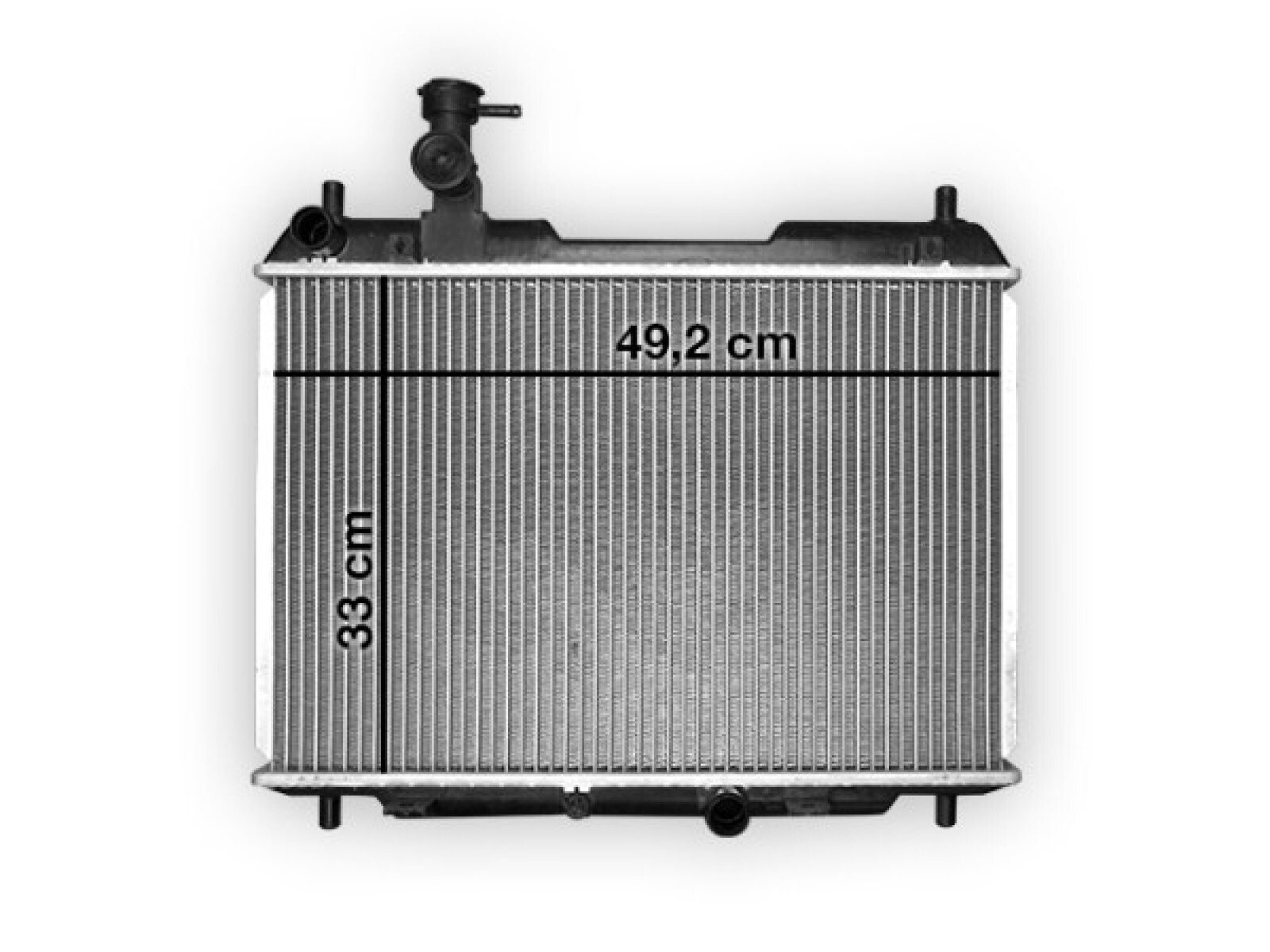 RADIADOR FAW BRIO CA1020 1023 C/ ESPOLON 2012/- - 