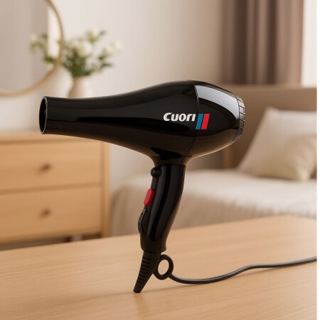 SECADOR DE CABELLO CUORI CUO-6245 TIFONE 2000W NEGRO