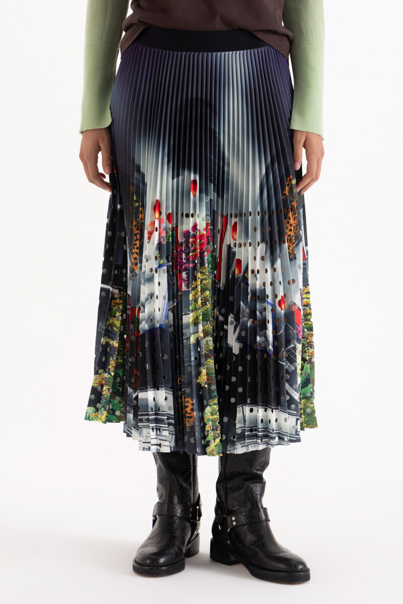 POLLERA BUNNY Multicolor