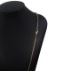Cadena forcet en oro 18k rosa. Largo 57 cm Cadena forcet en oro 18k rosa. Largo 57 cm
