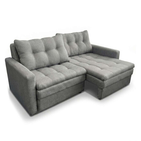 Sillon Cama Nayla 3 Cuerpos Extensible Gris