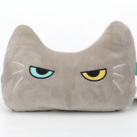 ALMOHADA PARA EL CUELLO CON FORMA DE HUESO (GATO GRIS) ALMOHADA PARA EL CUELLO CON FORMA DE HUESO (GATO GRIS)