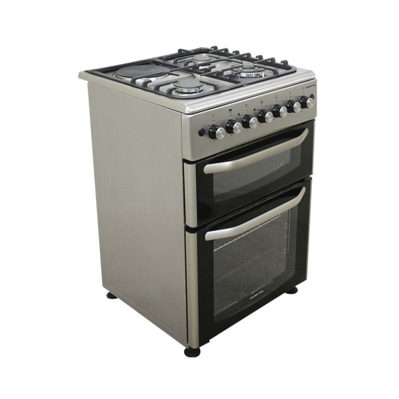 COCINA COMBINADA TURCA PUNKTAL DOBLE HORNO Gris