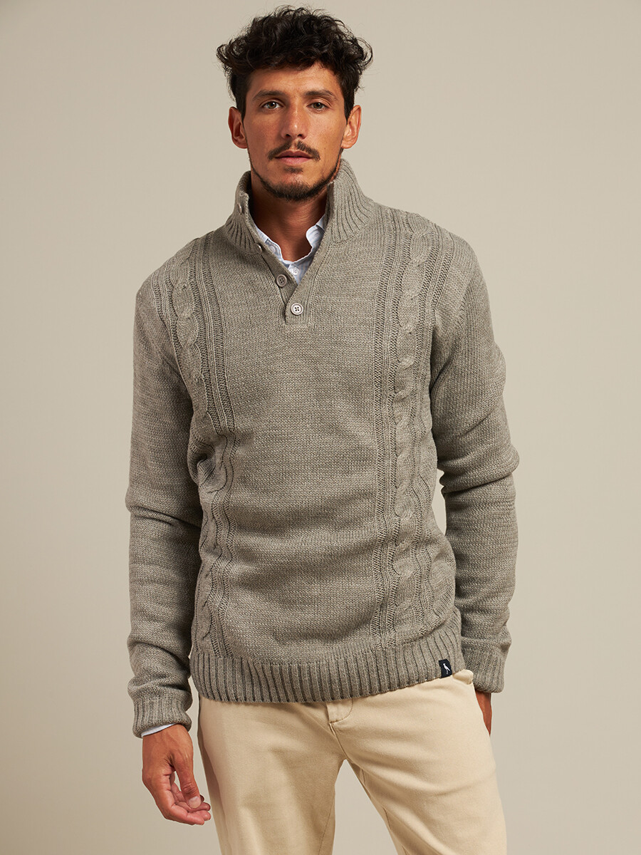 SWEATER TRAFUL POLANCO - Gris 