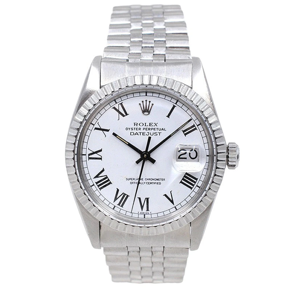 Rolex Datajust 16030 Caja 36 MM Año 1982 Calendario Rápido Acero Inoxidable Rolex Datajust 16030 Caja 36 MM Año 1982 Calendario Rápido Acero Inoxidable