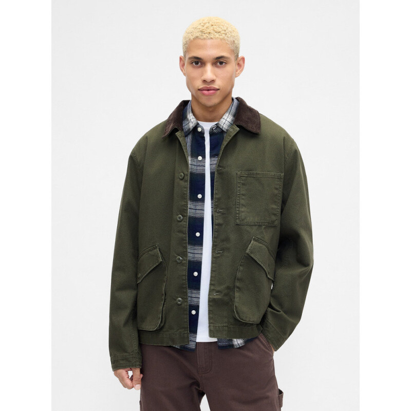 V-BARN JACKET RIPE OLIVE