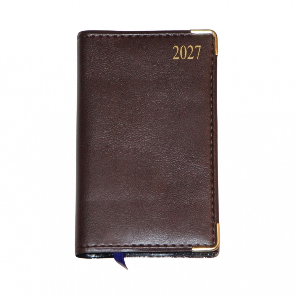 AGENDA ABEZETA 210 CLASSIC TAPA MARRON OSCURO