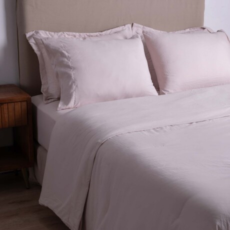 JUEGO DE SABANAS QUEEN POLIESTER PREWASHED