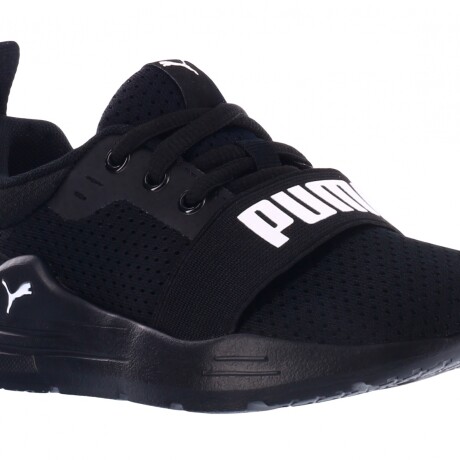 Championes de Niños Puma Wired Run PS Negro - Blanco