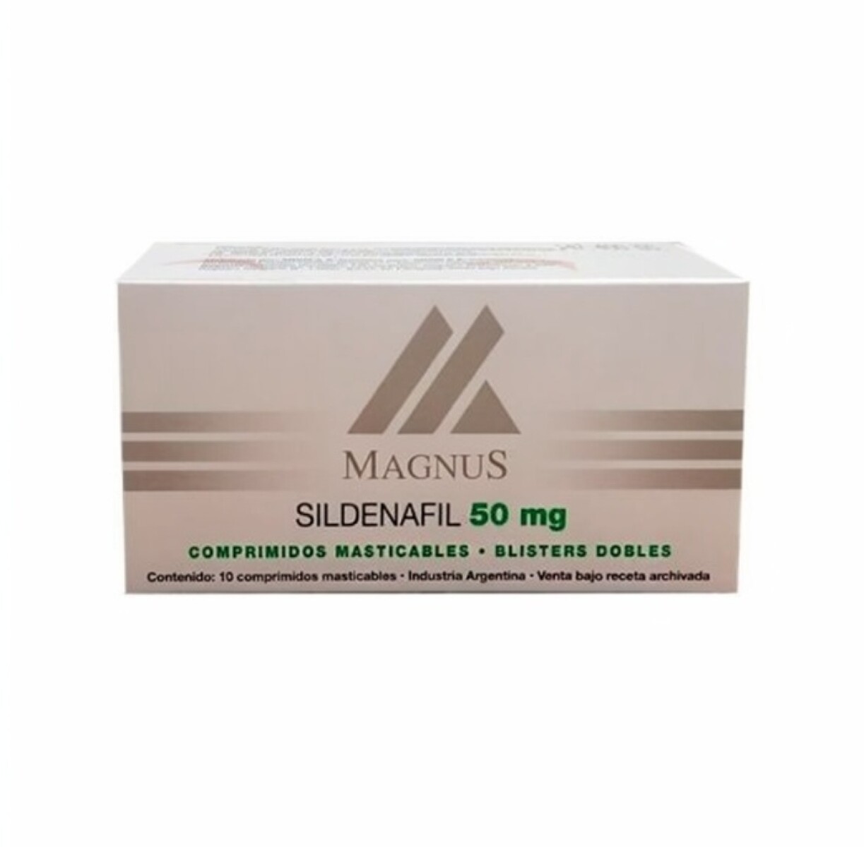MAGNUS 50 MG. MASTICABLES CJ X 10 COMP. 