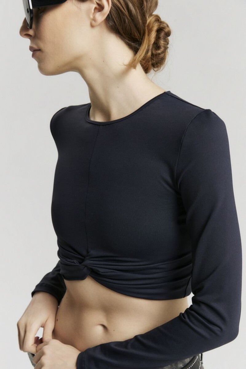 TOP ISABELLA Negro