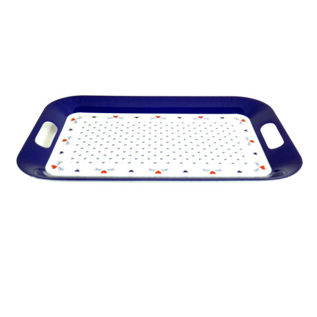 BANDEJA RECTANGULAR MELAMINA LINEA CORAZON 42X29.8X2.5CM BANDEJA RECTANGULAR MELAMINA LINEA CORAZON 42X29.8X2.5CM