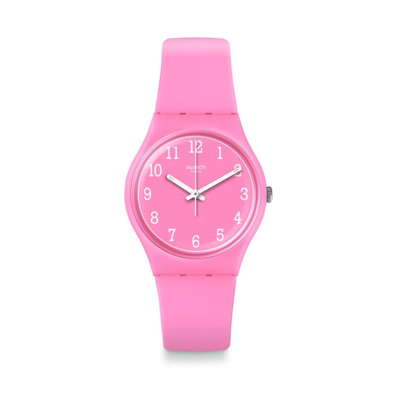 Reloj Swatch Pinkway de silicona GP156 Rosa