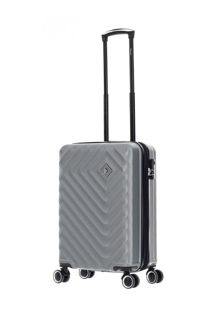 Valija Discovery chica Gris