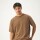 REMERA STONE WASH MARRON
