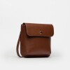 Morral Liana En Cuero Graneado Tabaco