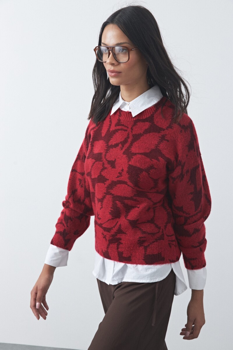 SWEATER ABANCAY Rojo