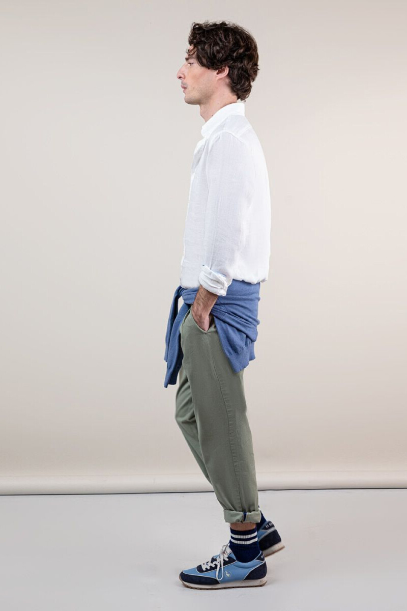 Camisa Lino Blanca
