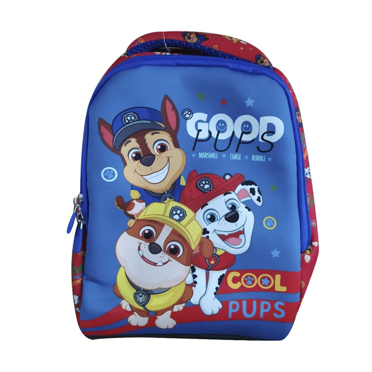 Mochila infantil Paw Patrol de Neopreno Chica 27 x 21 cm - Azul 