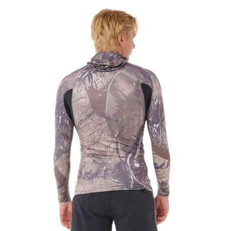 Lycra Rip Curl Search Upf Perf Hood Multicolor