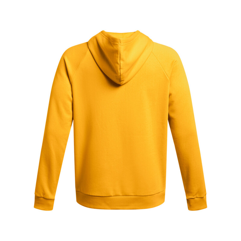 UA Rival Fleece Hoodie-YLW YLW-750