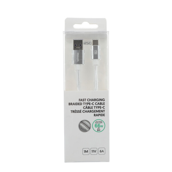 Cable de carga tipo-C Cable de carga tipo-C