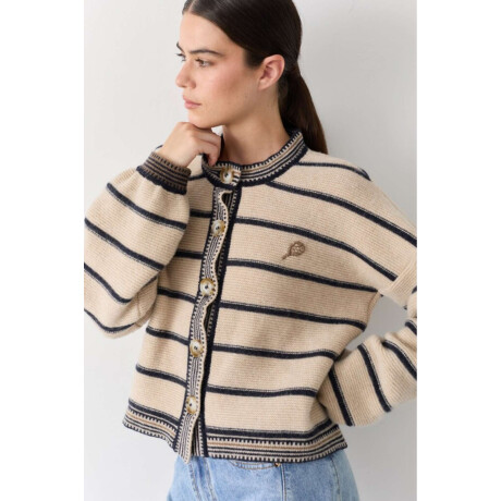 Cardigan Terro Tennis Crudo
