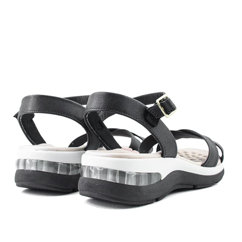 Sandalia Modare Dos Tiras Cruzadas de Mujer - 7183.103-21736 Negro