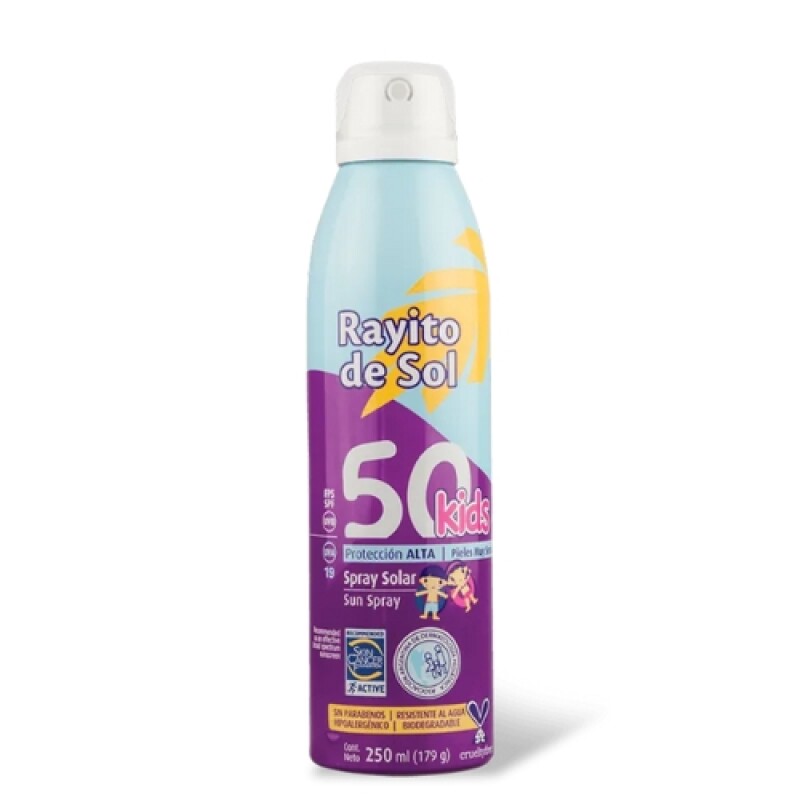 PROTECTOR SOLAR RAYITO DE SOL KIDS SPRAY SPF 50 250 ML PROTECTOR SOLAR RAYITO DE SOL KIDS SPRAY SPF 50 250 ML