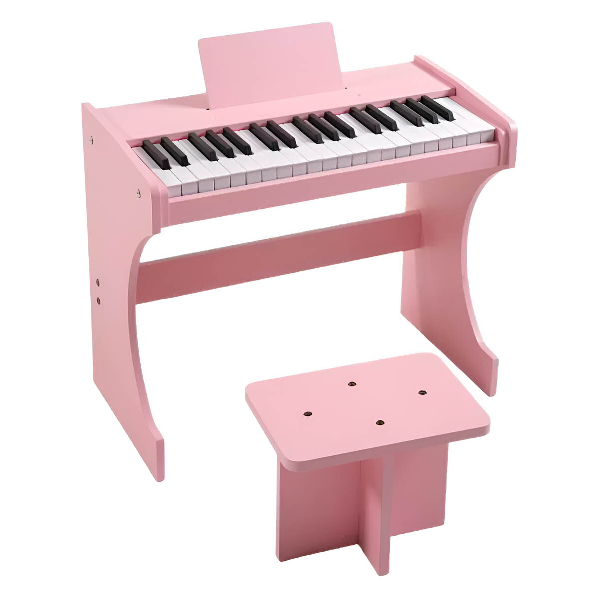 Órgano Teclado Musical Madera Clásico Beethoven Niño - Rosa 