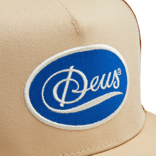 Gorro Cap Deus Sparks Trucker Beige Gorro Cap Deus Sparks Trucker Beige