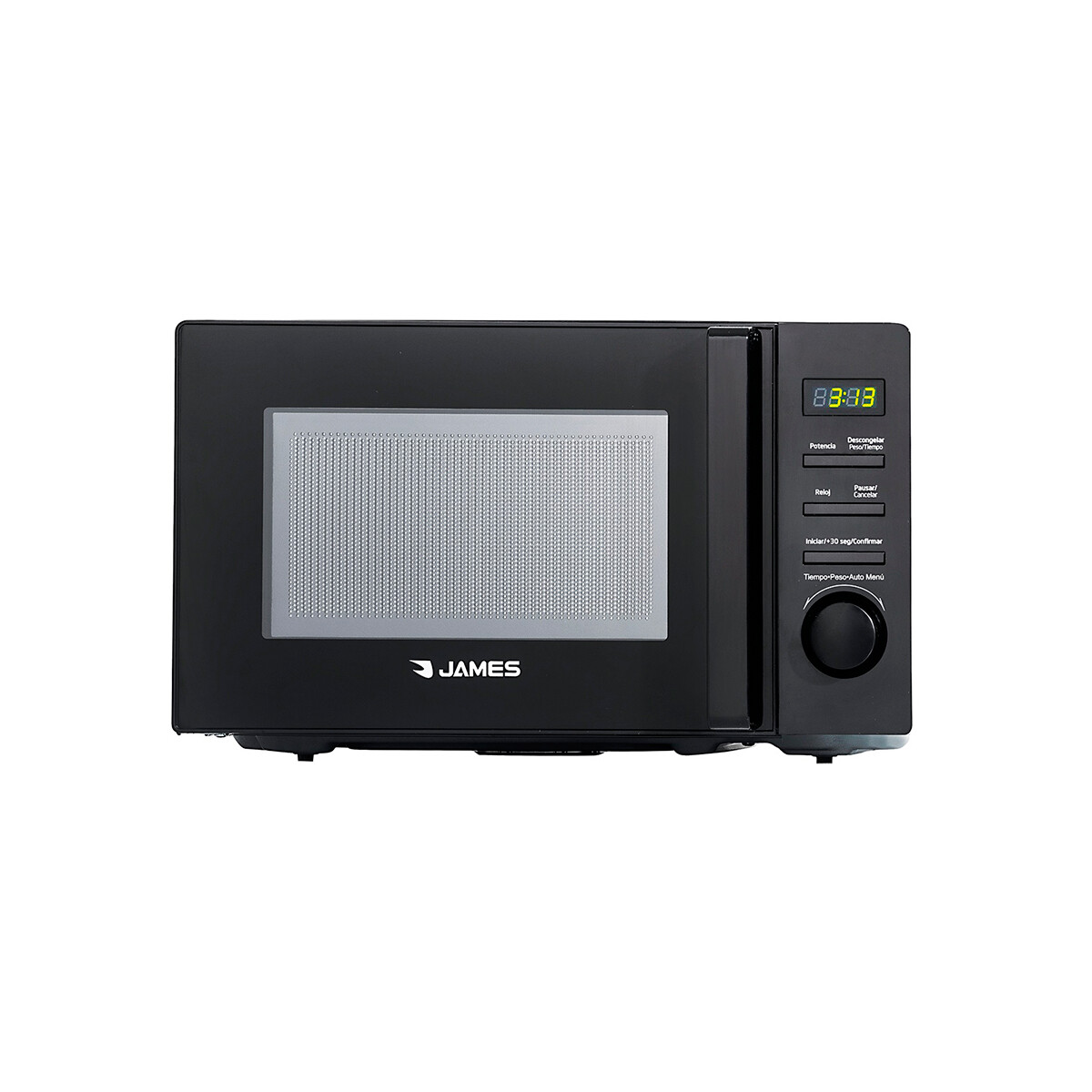 Microondas Negro 20 Lts. James J20 Mdn 