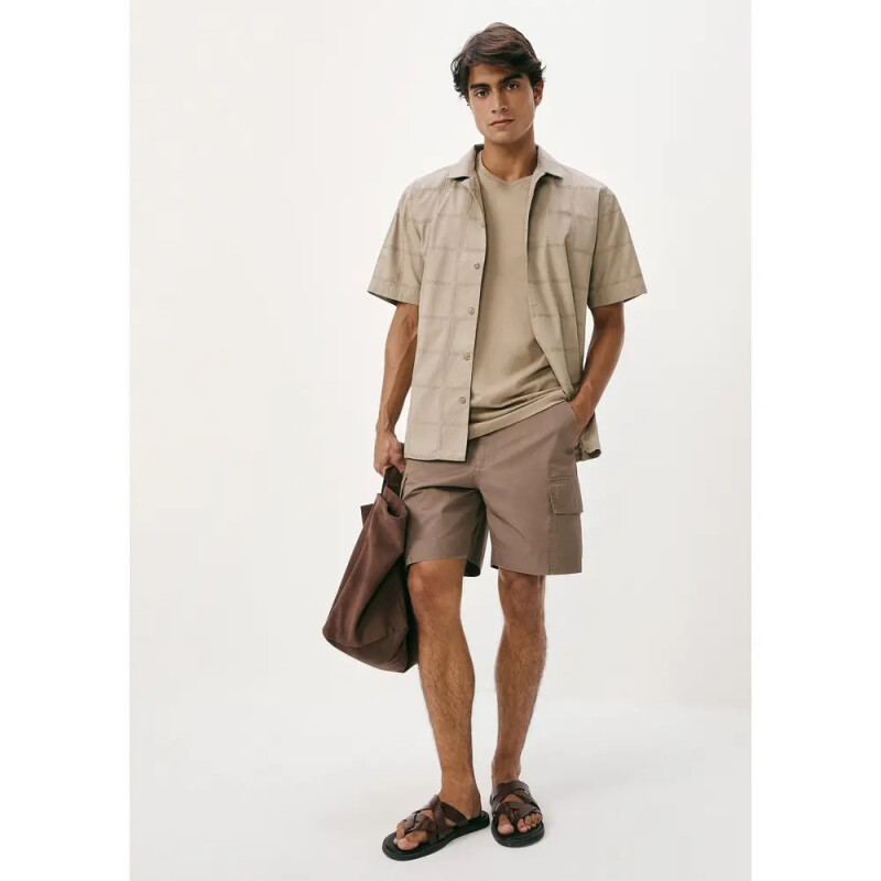 CAMISETA MM MASC OLIVA CLARO