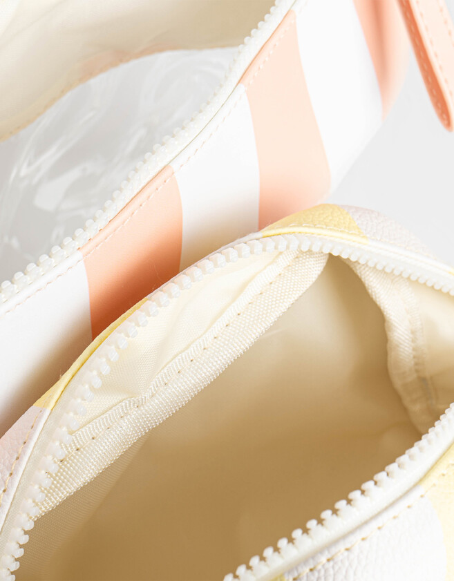 Porta Cosméticos Estampados Set De Portacosméticos - Estampado Rayas