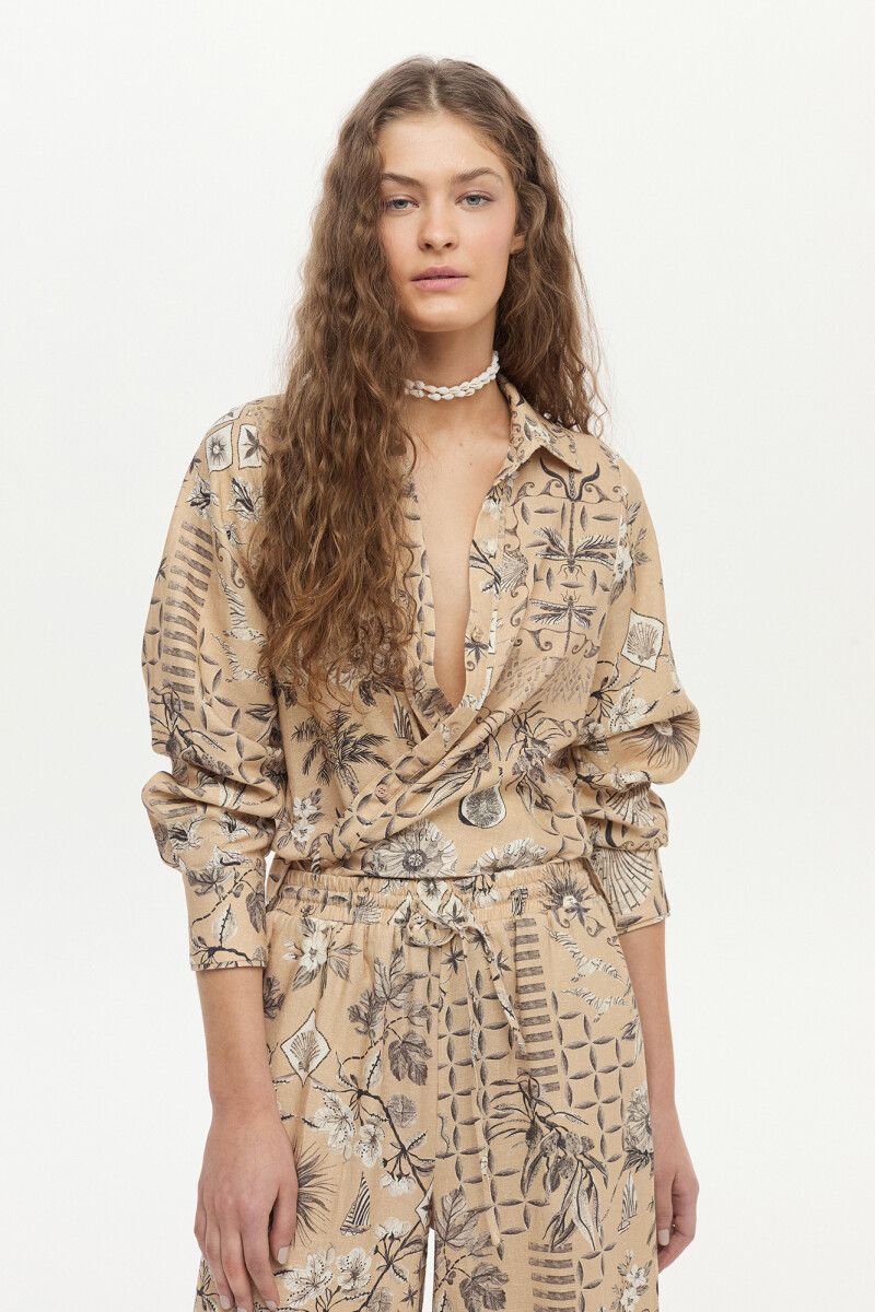 Camisa Sorrento Beige