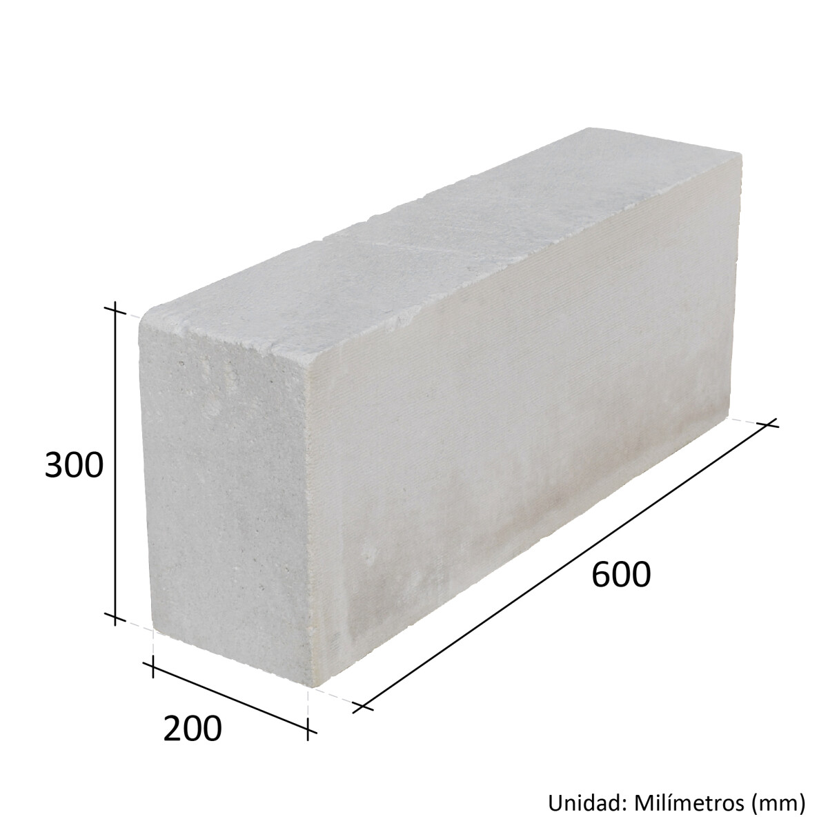 Bloque De Hormigon Celular 20x30x60 Cm Celucom 