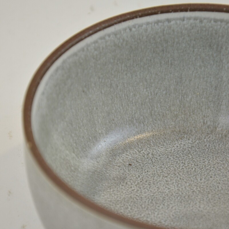 Bowl Bombe 15cm c/borde marrón GRIS