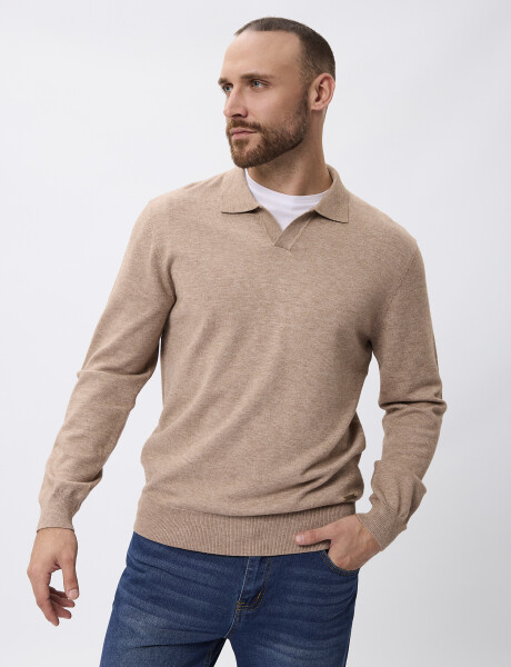 Sweater tejido Mylo beige