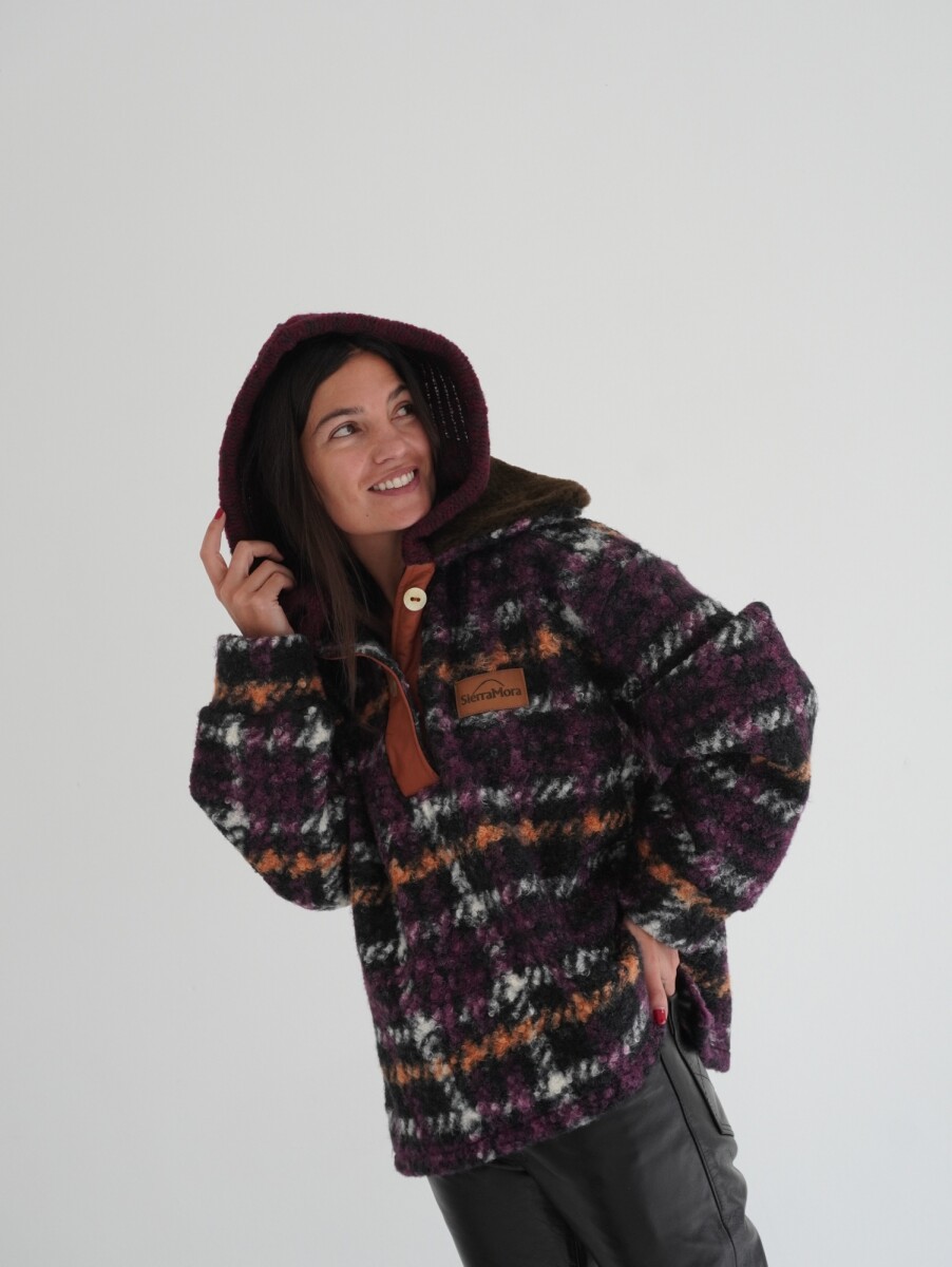 Buzo Crazy Bear - Violeta / Bordeaux 