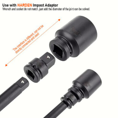 BARRA DE EXTENSIÓN DE IMPACTO DE 250 MM Y 1/2 N/a