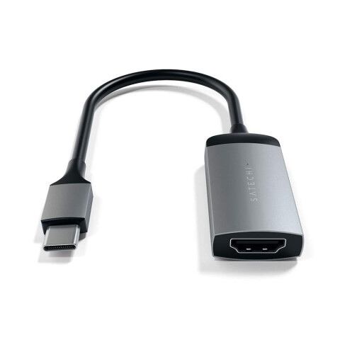 ADAPTADOR SATECHI USB-C A HDMI 4K SPACE GRAY ADAPTADOR SATECHI USB-C A HDMI 4K SPACE GRAY