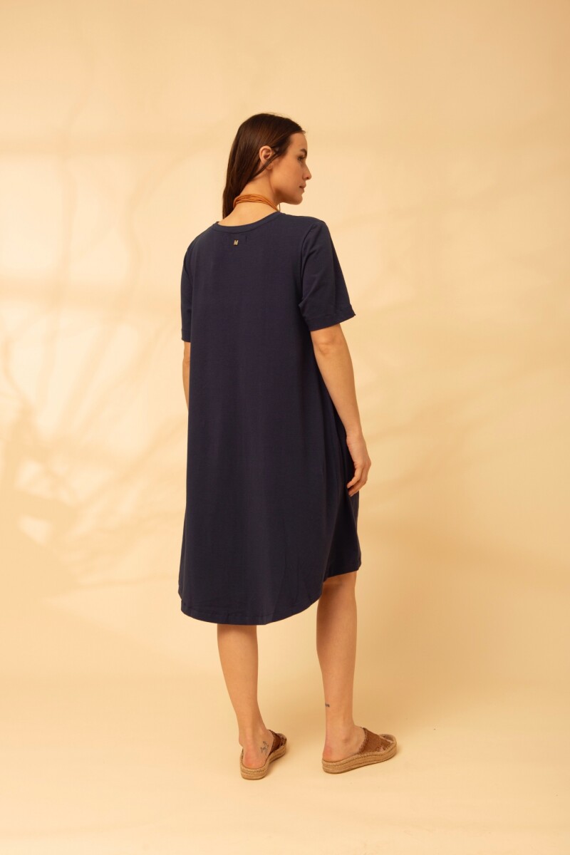 VESTIDO PRAIA COTTON Negro